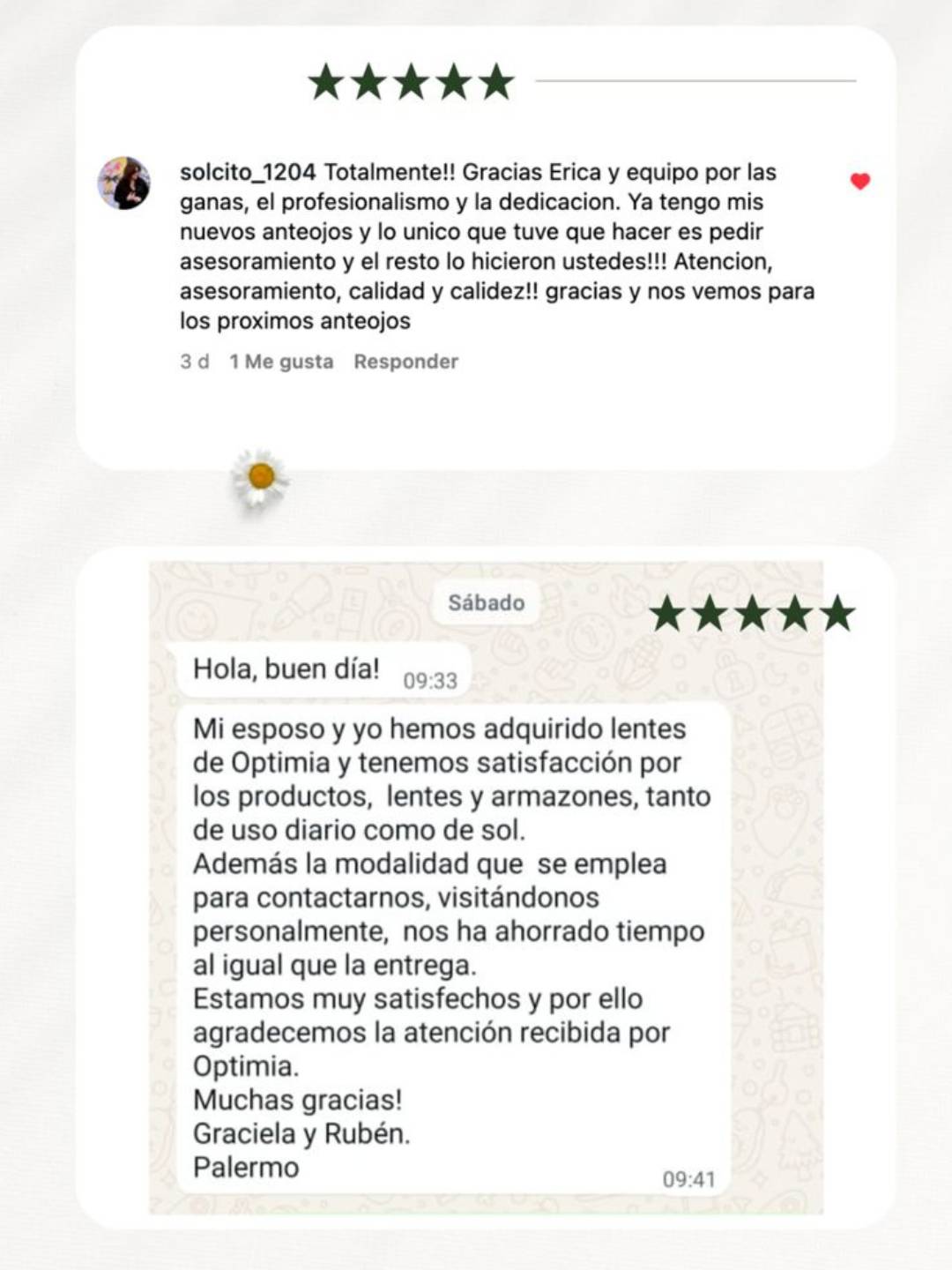 Testimonio real de clienta Optimia 9