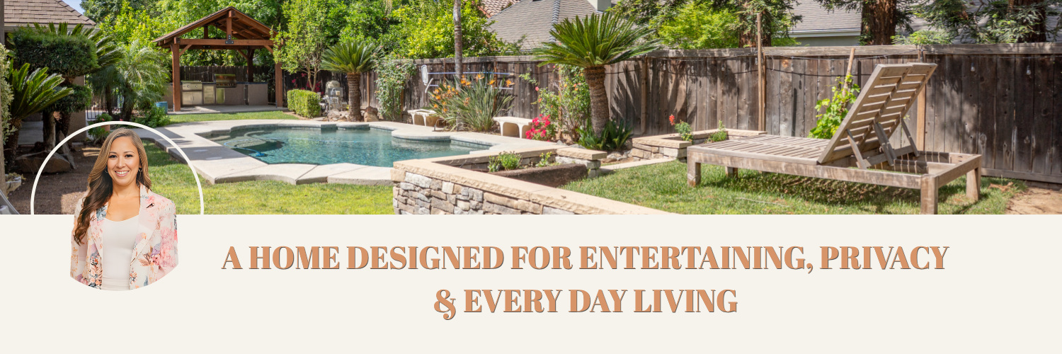 A home designed for entertaining, privacy, and every day living