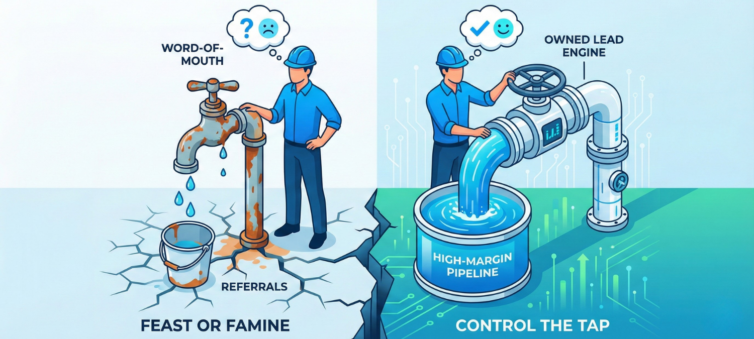 Visualization of Answer Engine Optimisation (AEO): An AI brain directly accessing and reading structured data from a business website interface instead of traditional search results. Visualization of Answer Engine Optimisation (AEO): An AI brain directly accessing and reading structured data from a business website interface instead of traditional search results.