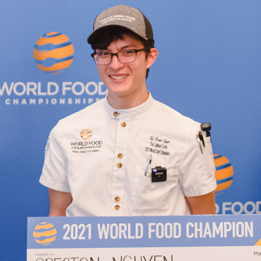 2021 World Food Champion Preston Nguyen