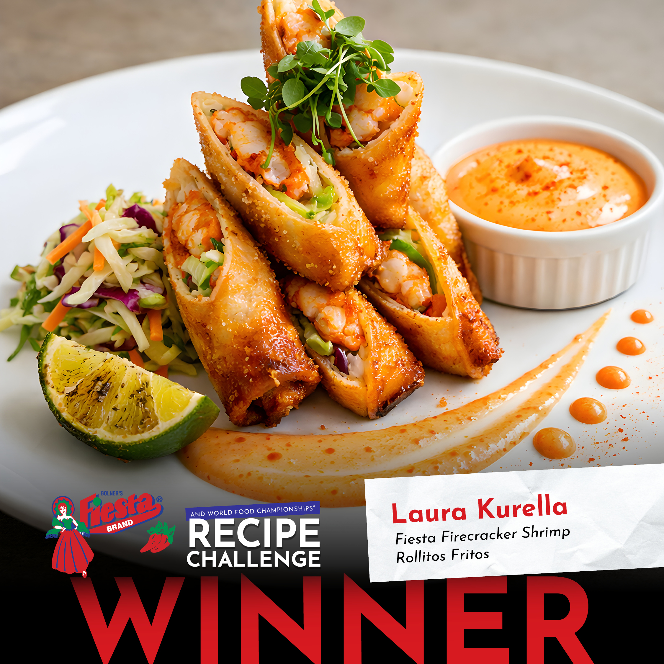Laura Kurella winning dish