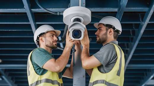 Instalación de equipo de seguridad electrónica