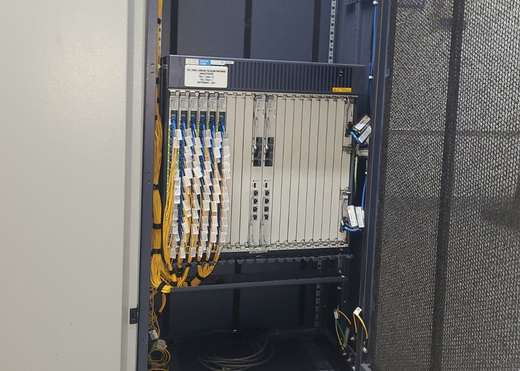Rack de telecomunicaciones instalado por BLE