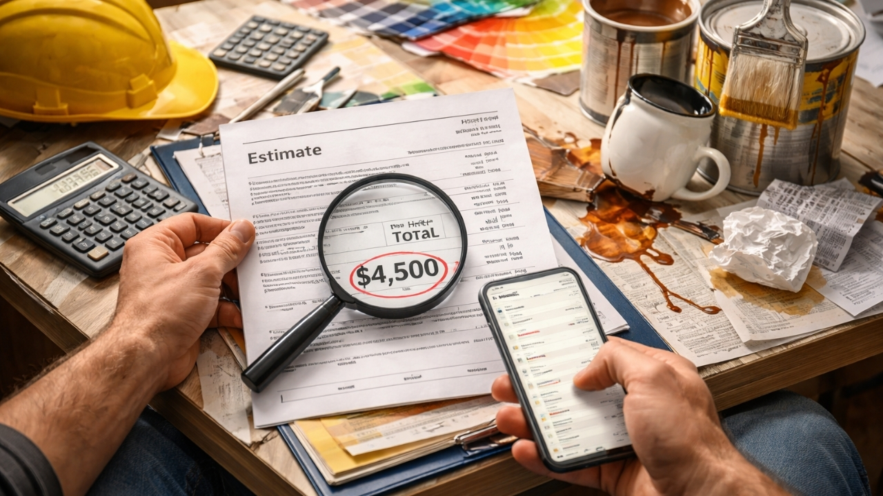 Common Mistakes to Avoid When Getting a Painting Estimate