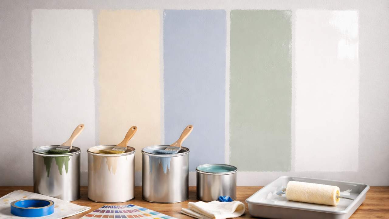 The Five Main Paint Finishes Explained