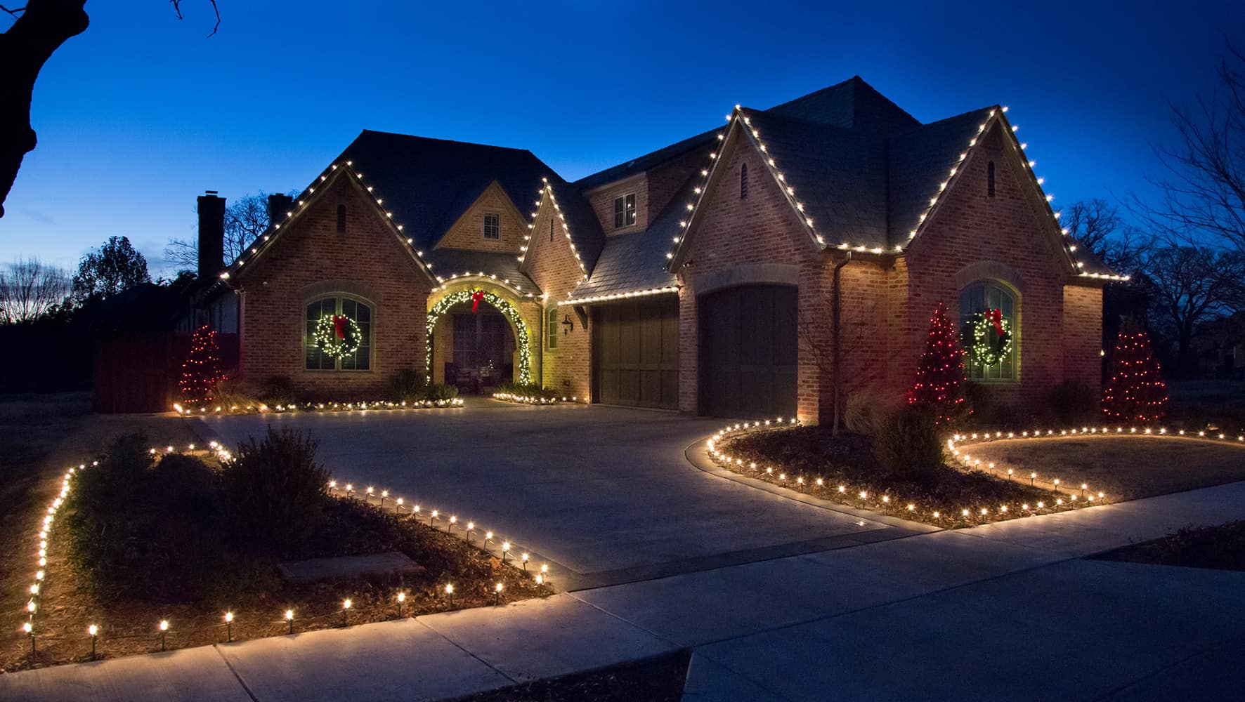 Holiday Lighting Installation