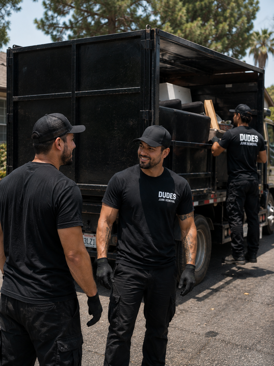 Dudes Junk Removal crew