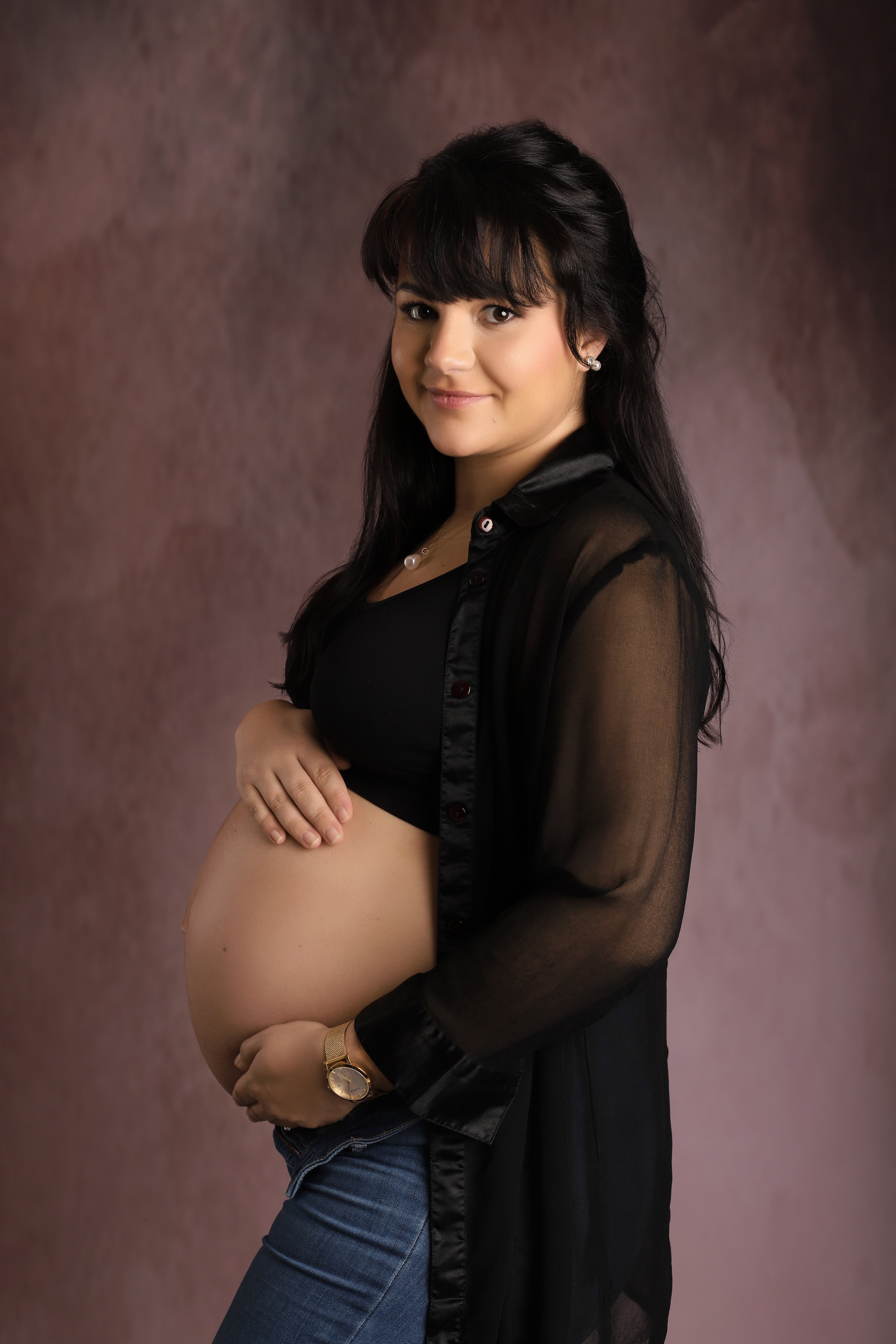 Photo of pregnant woman, taken by professional photographers in Kent