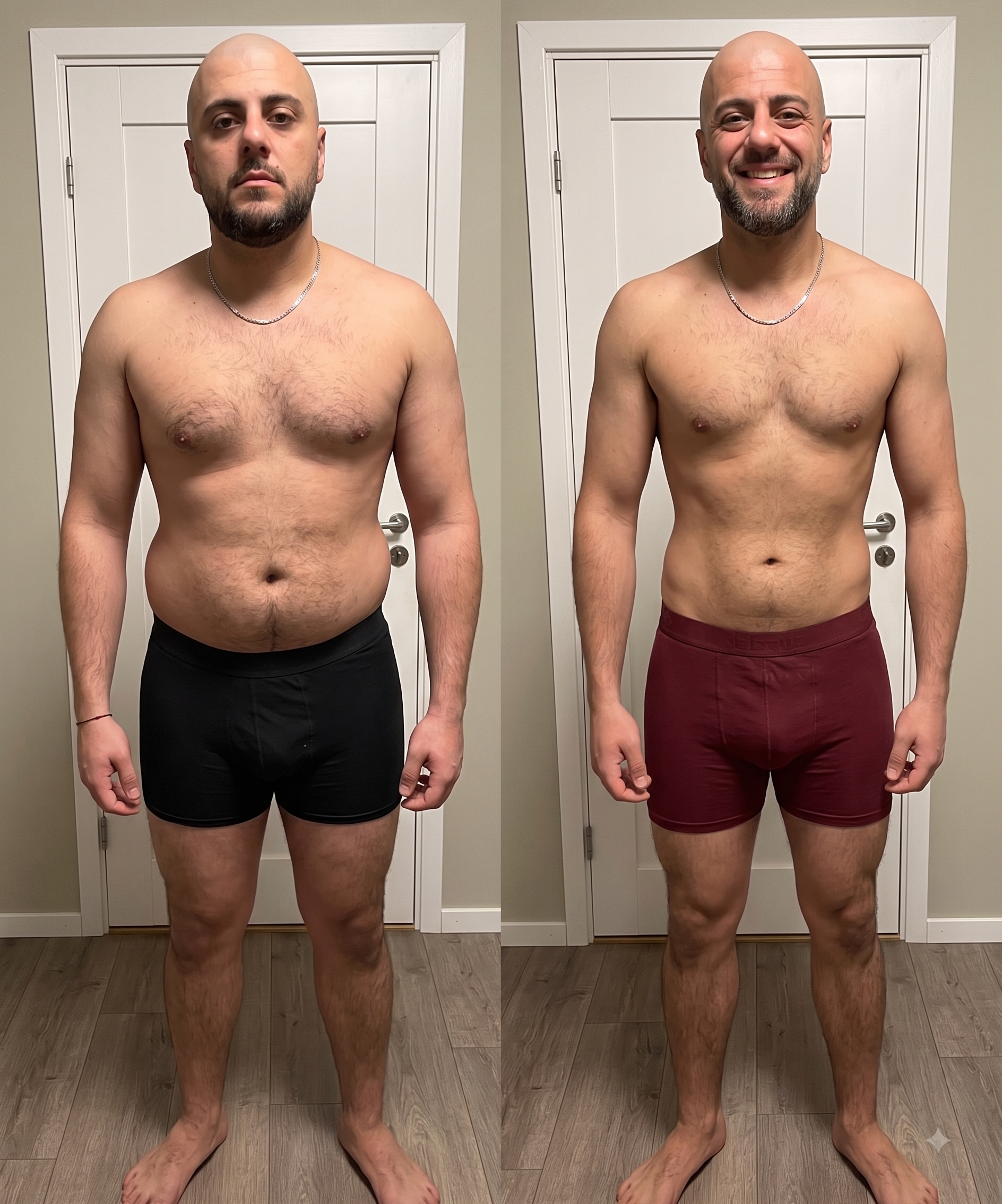 Transformation Protocole 20 — avant après