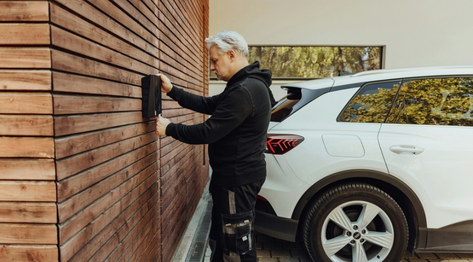 Home ev charger install