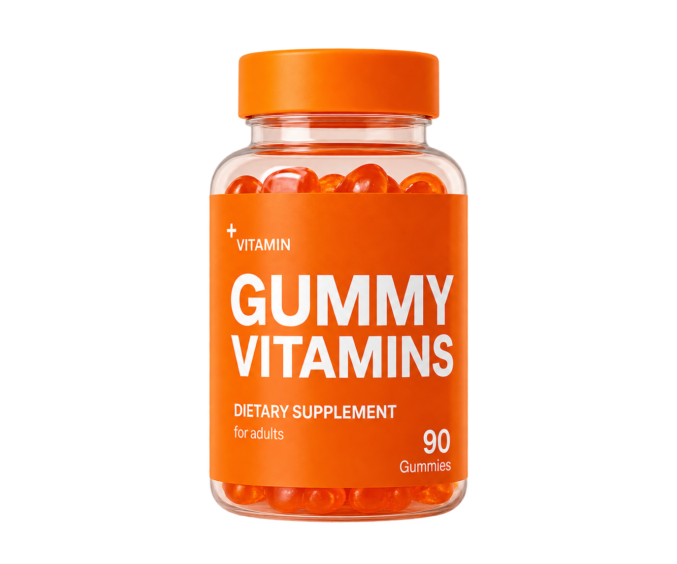 Gummy Vitamins Bottle