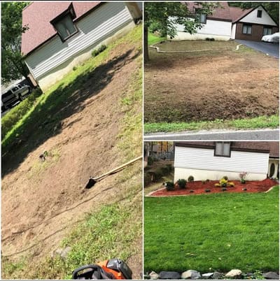 landscaping in Fredericksburg, Virginia