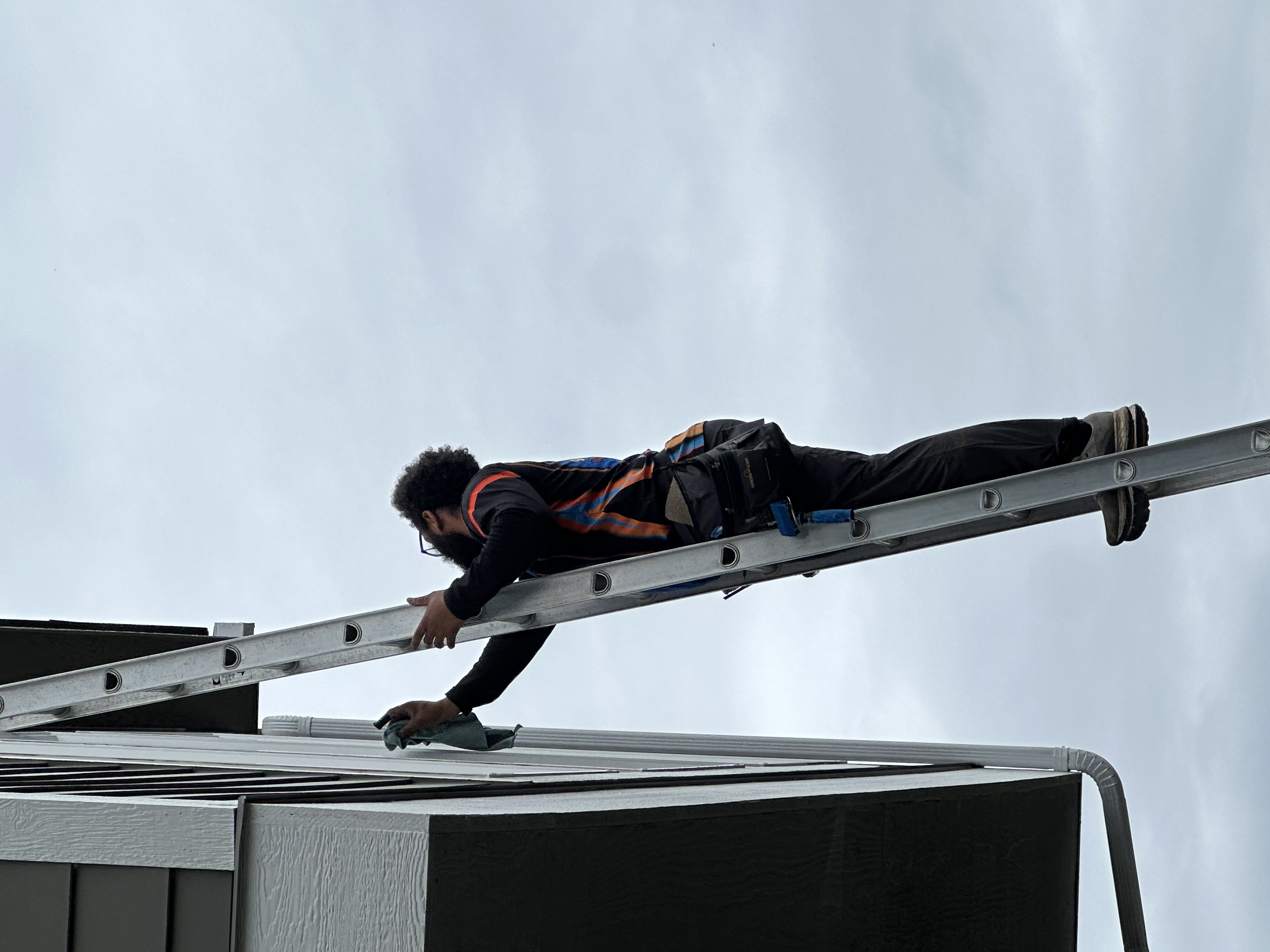 Window Cleaning in Action