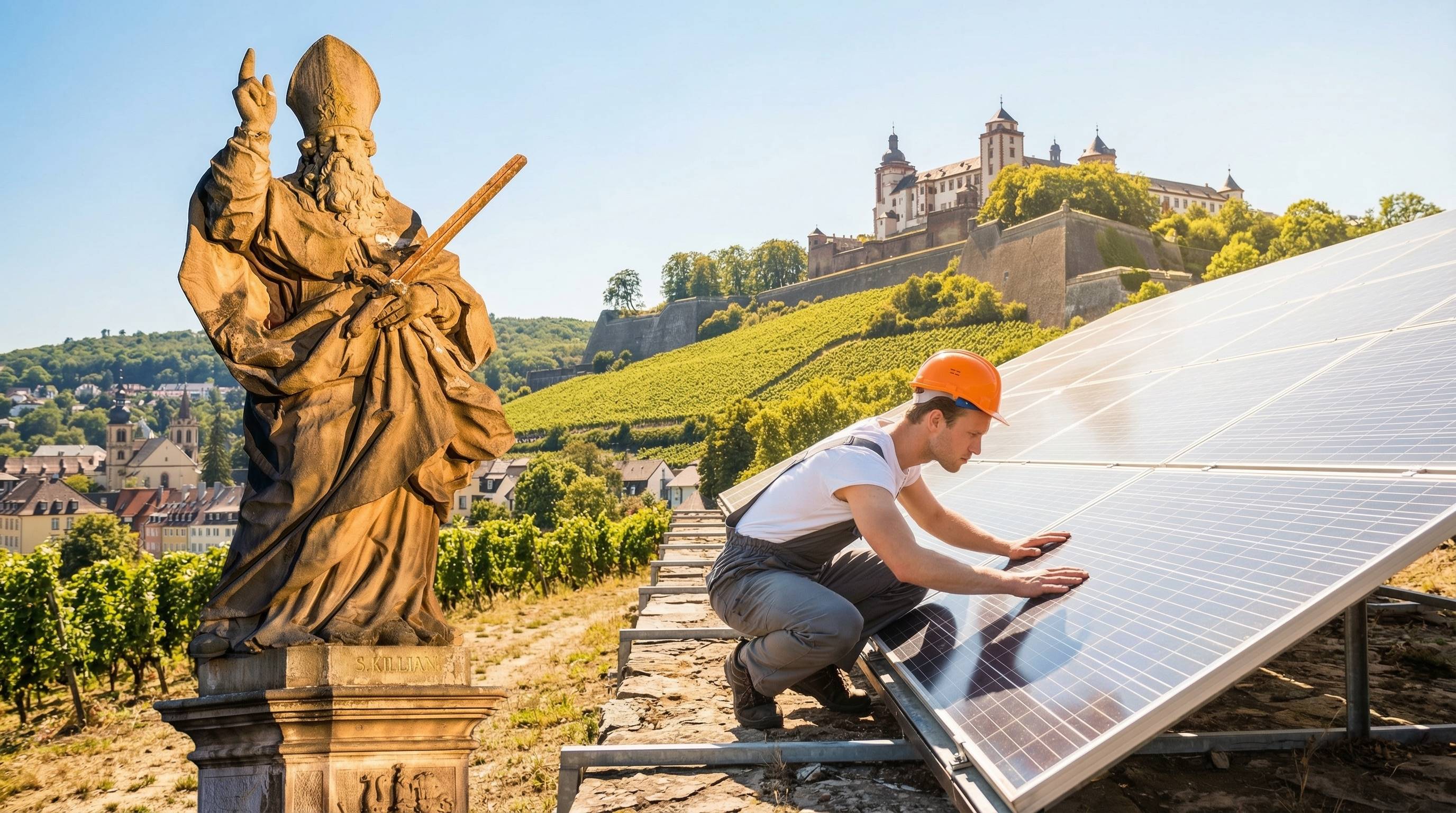 Photovoltaikanlage in Würzburg