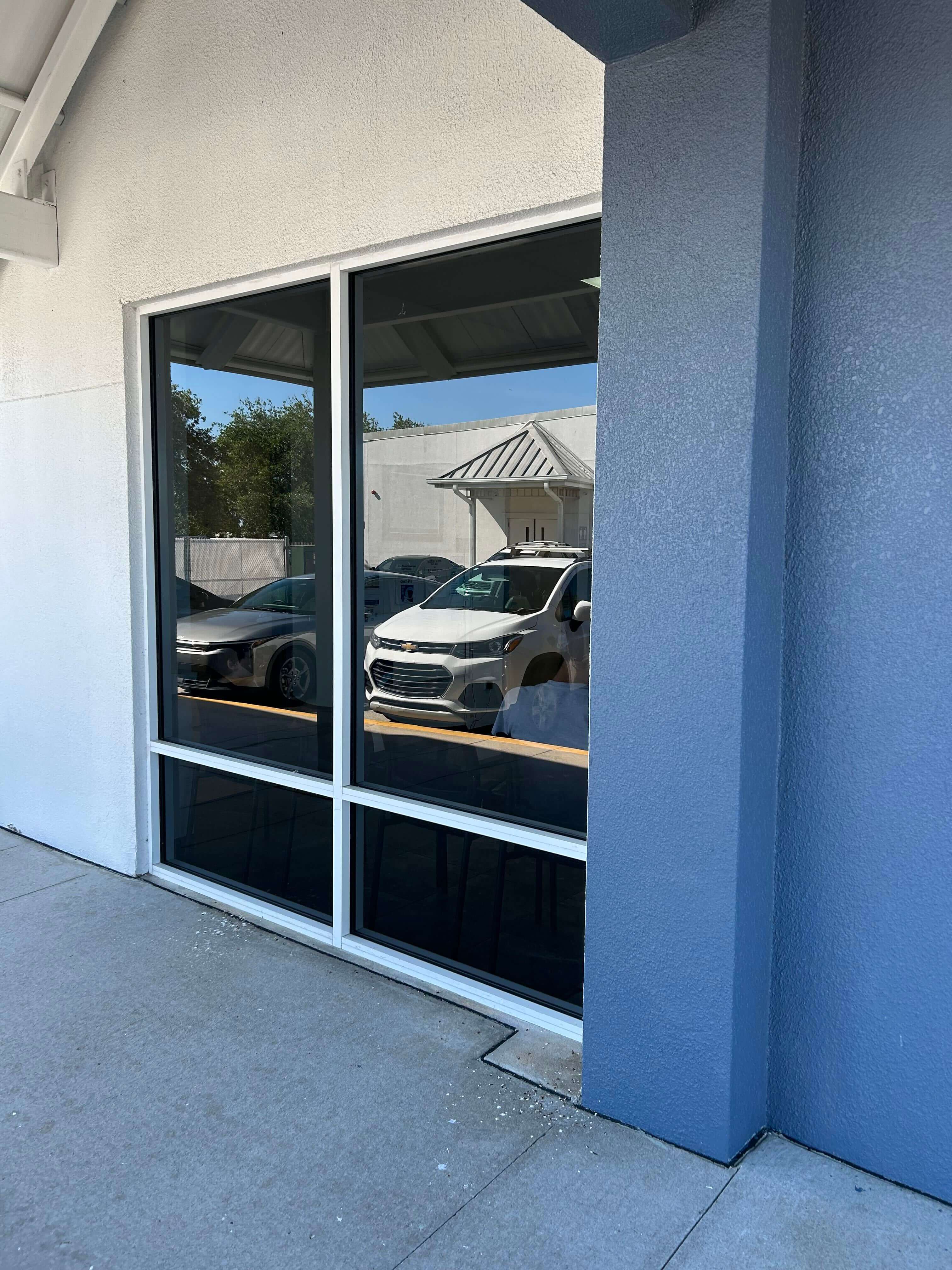 Home window film installation by Tint Pros