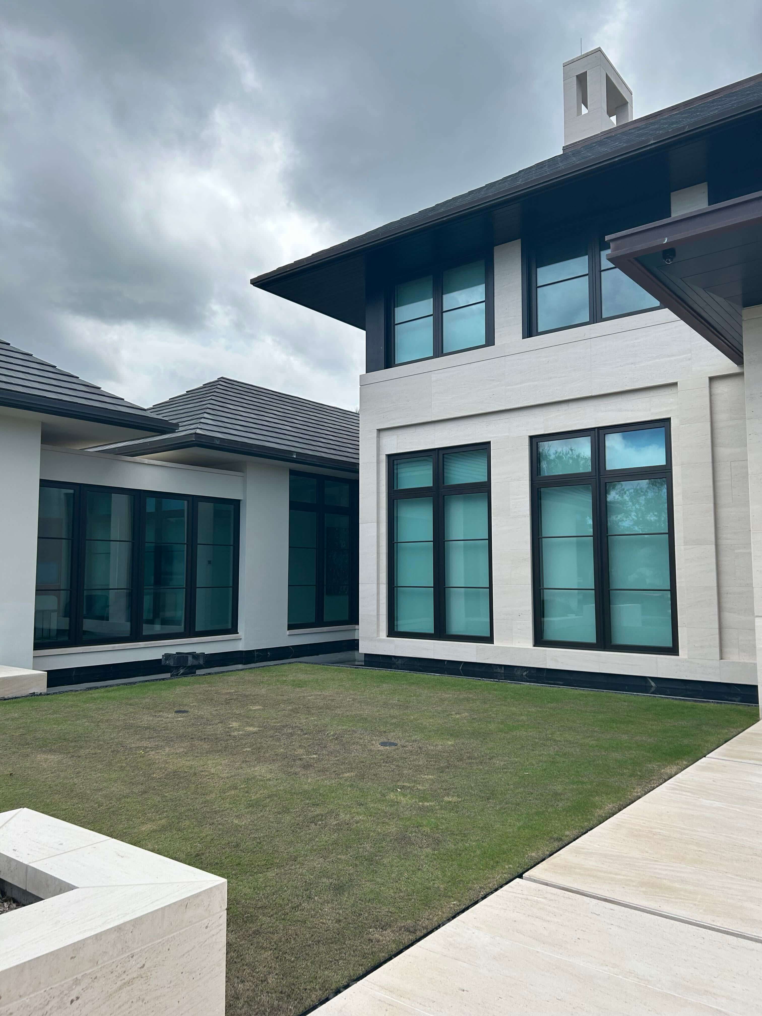 Home window film installation by Tint Pros