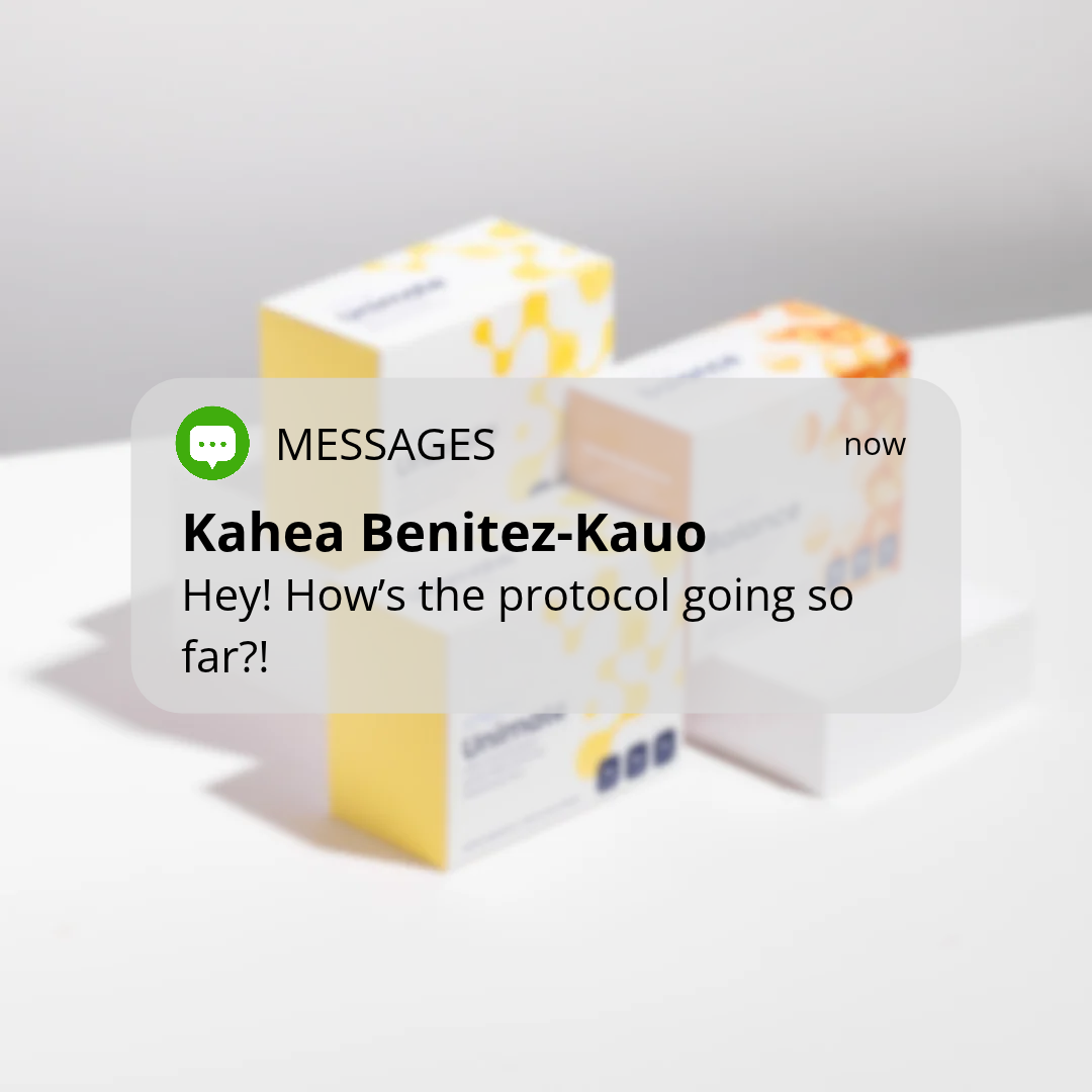 Your health coach — Kahea Benitez-Kauo