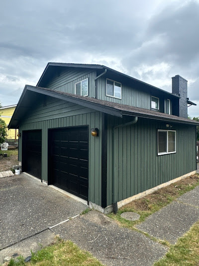 Classic Charcoal & White Exterior Refresh