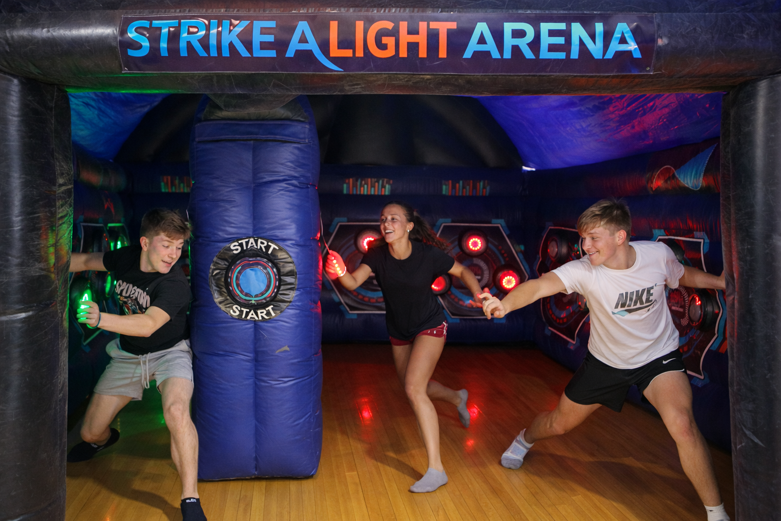 Kids having fun at Party Omaha event