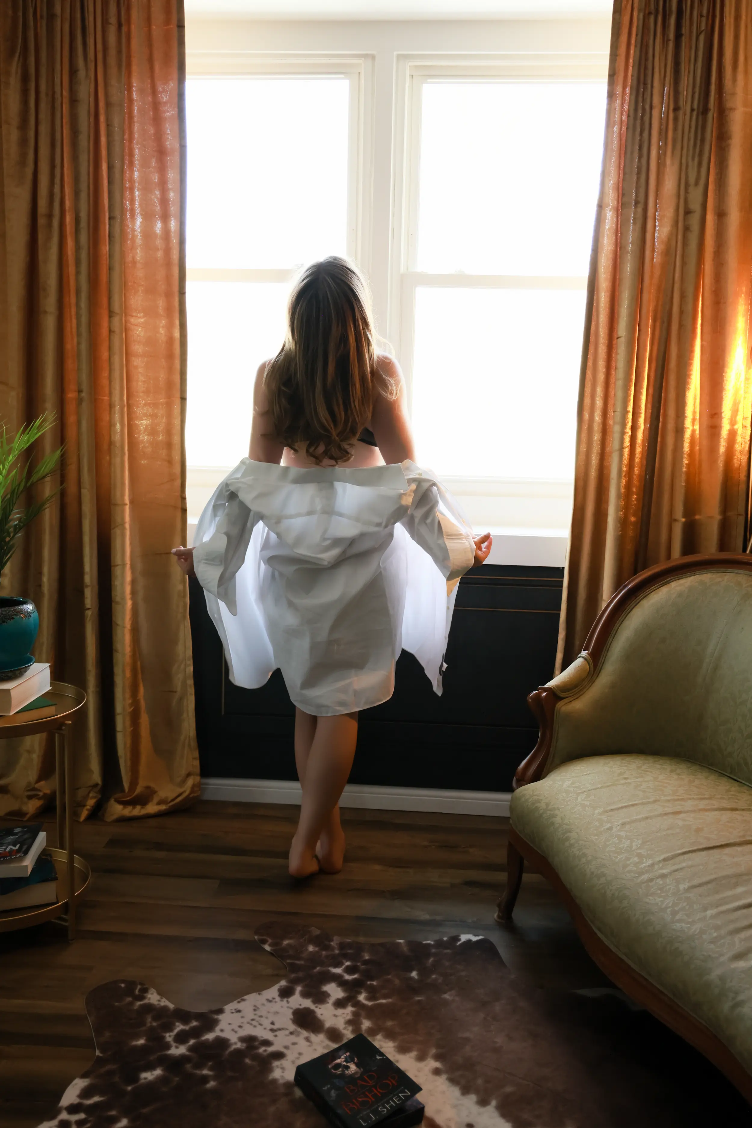 Boudoir portrait by Monica Grimes Portrait Design