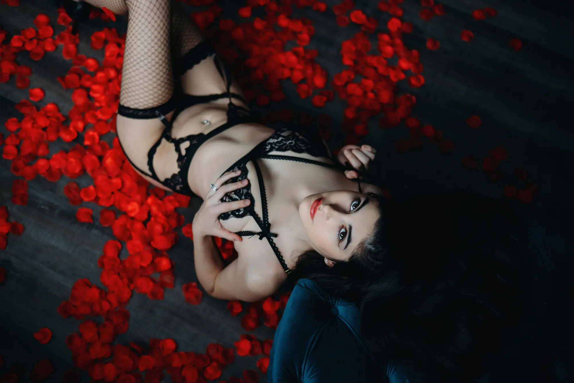 Boudoir portrait by Monica Grimes Portrait Design