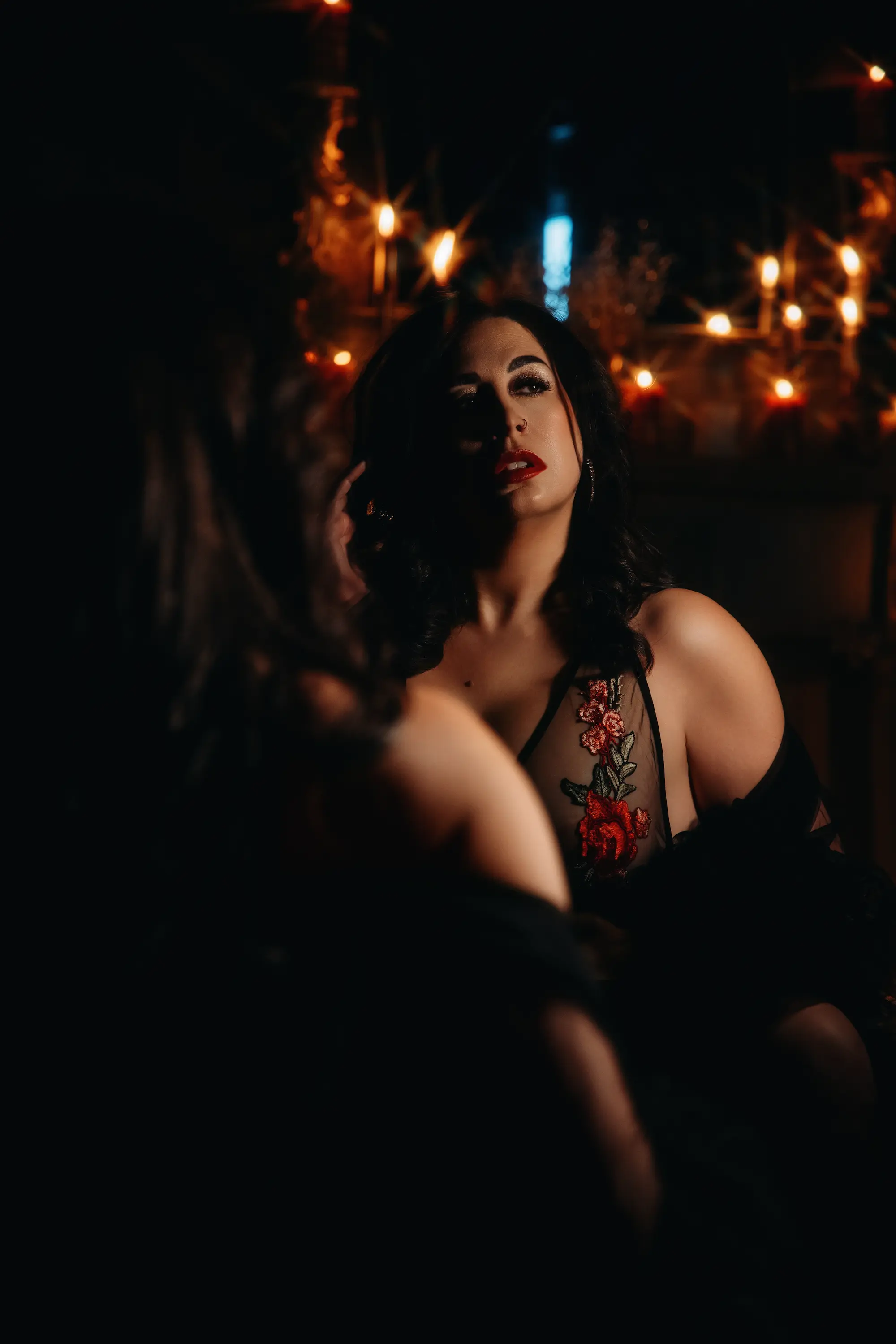 Boudoir portrait by Monica Grimes Portrait Design