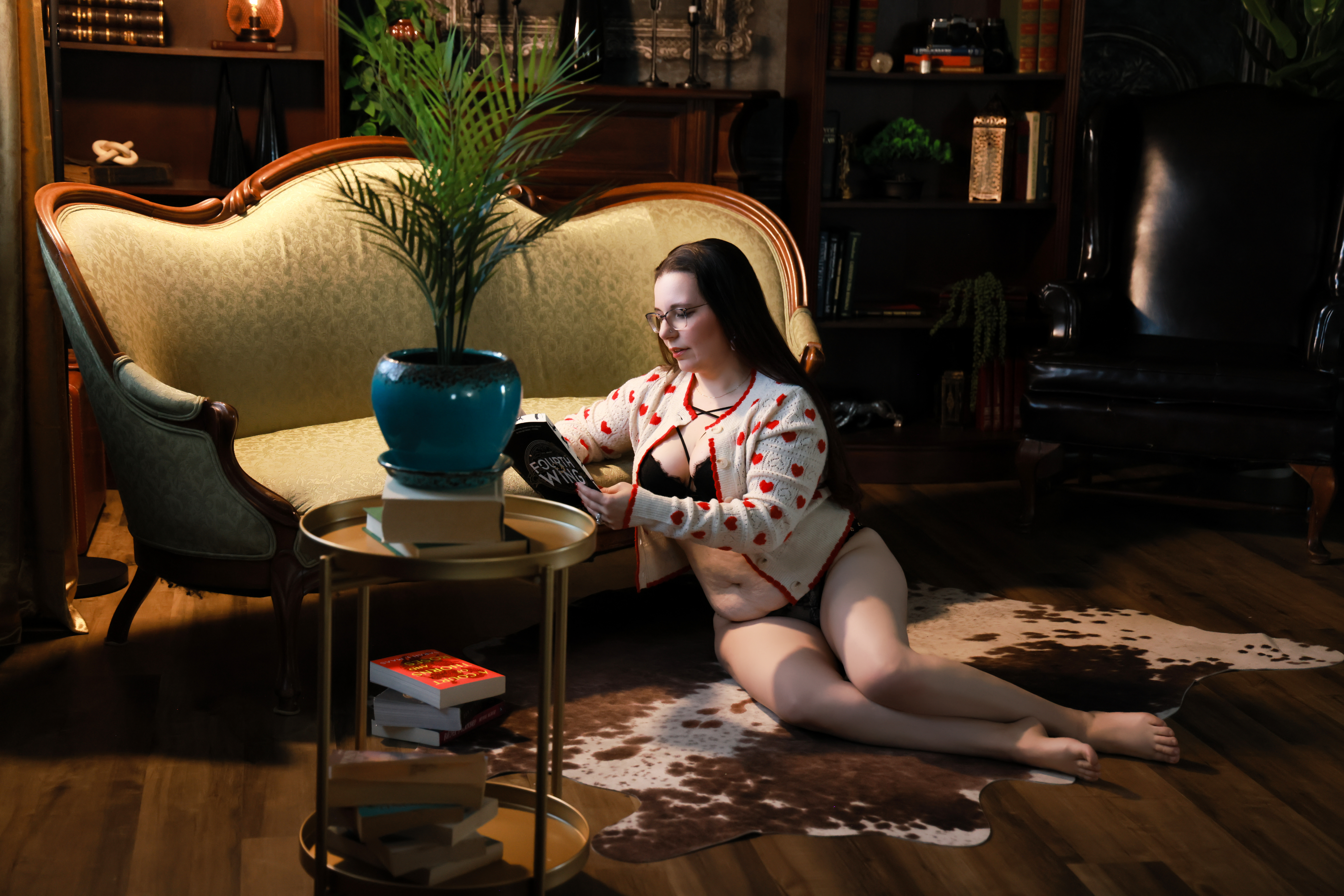 Boudoir portrait by Monica Grimes Portrait Design