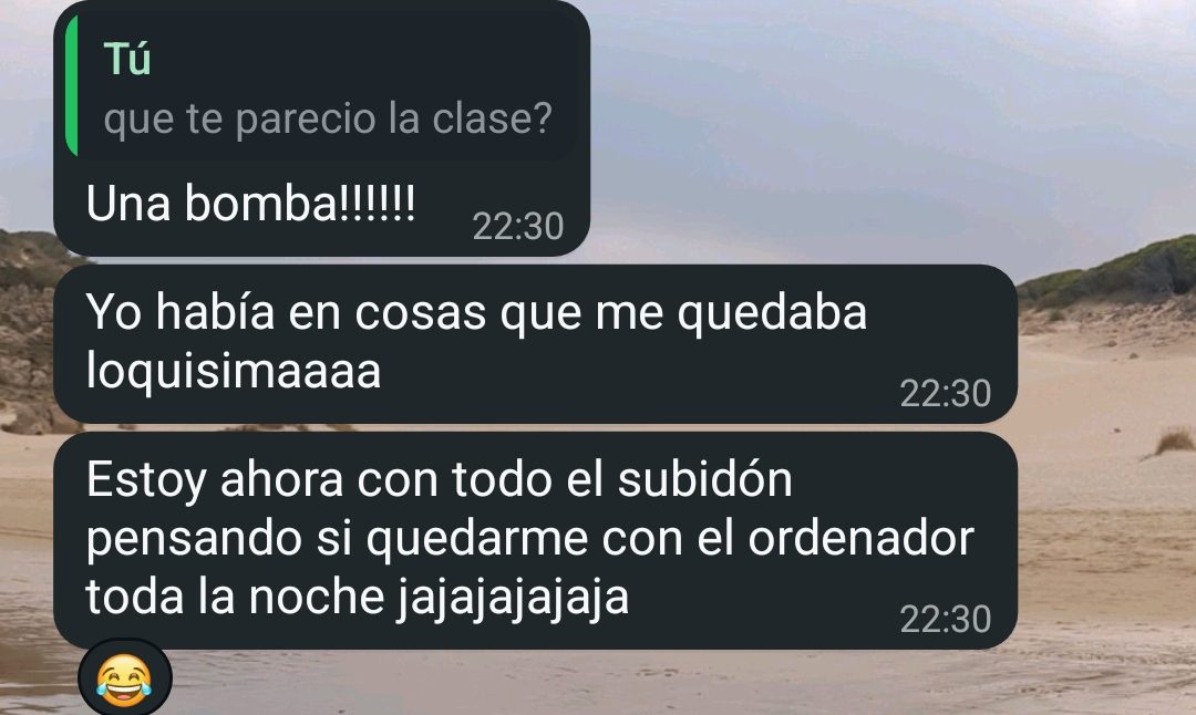 Captura de una experiencia real con la metodología