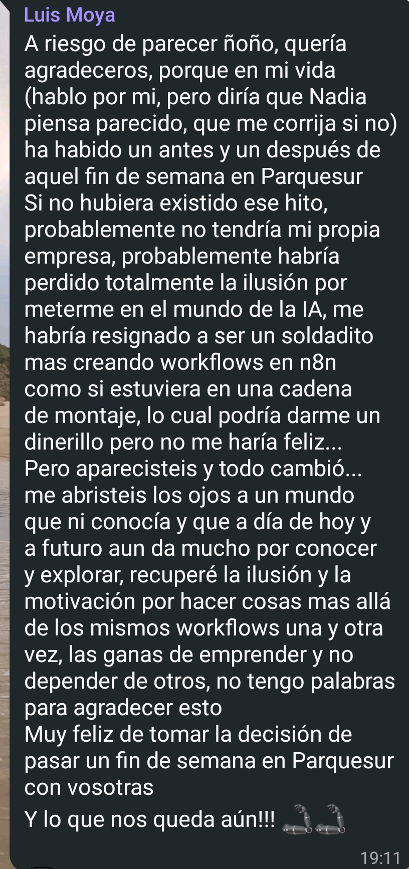 Testimonio VIP