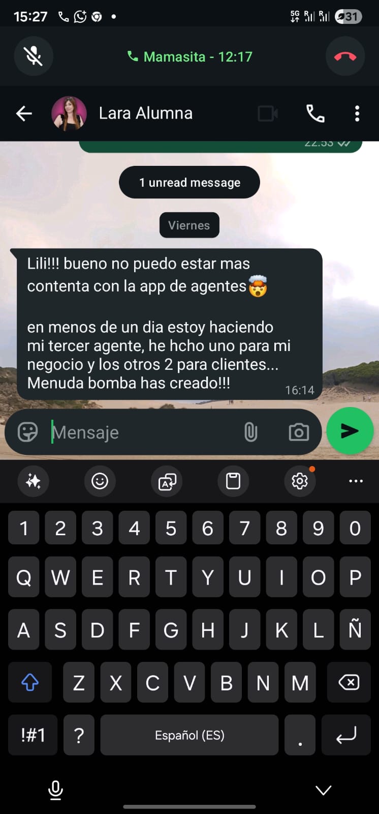 Testimonio real de una participante de Misión Agente Cero