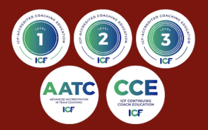 5 tipos de formación ICF (Nivel 1, 2, 3, CCE y ACTC)