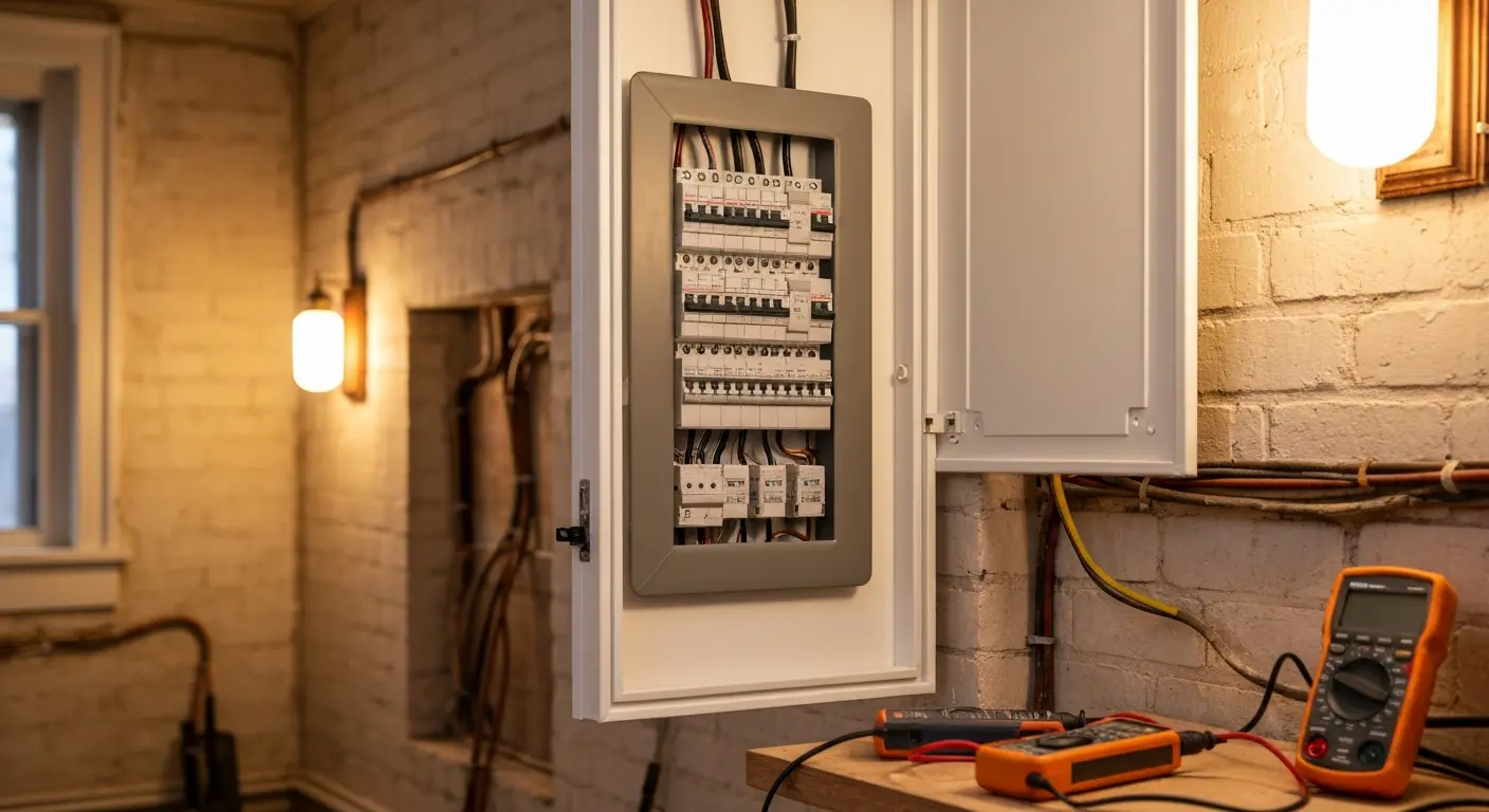 Electrical panel repair and upgrade