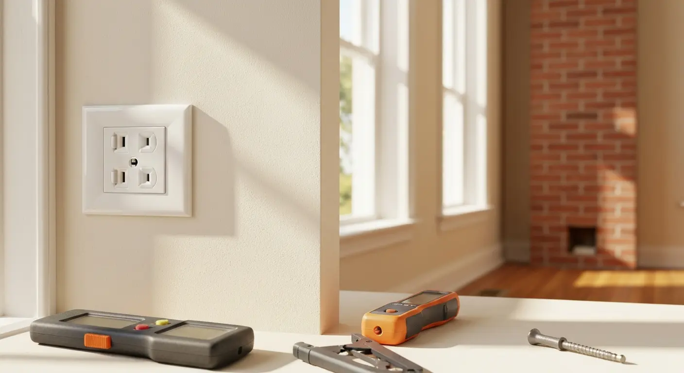 Standard outlet installation