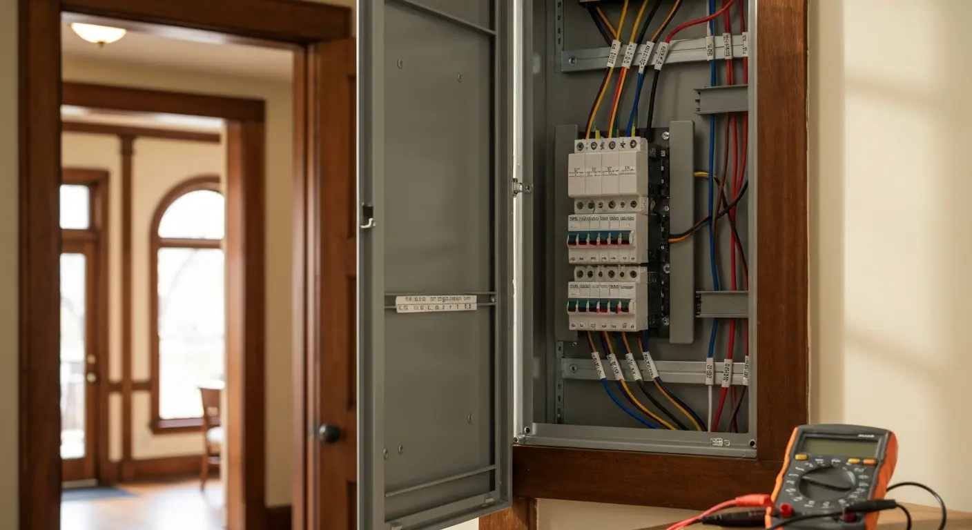 Electrical repair work