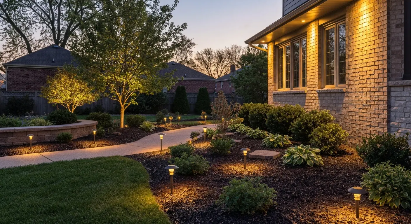 Outdoor LED landscape lighting