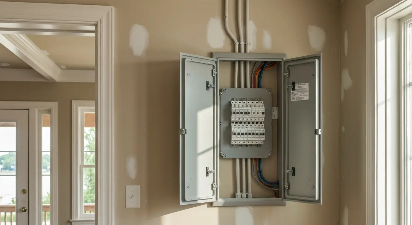 Electrical panel upgrade work