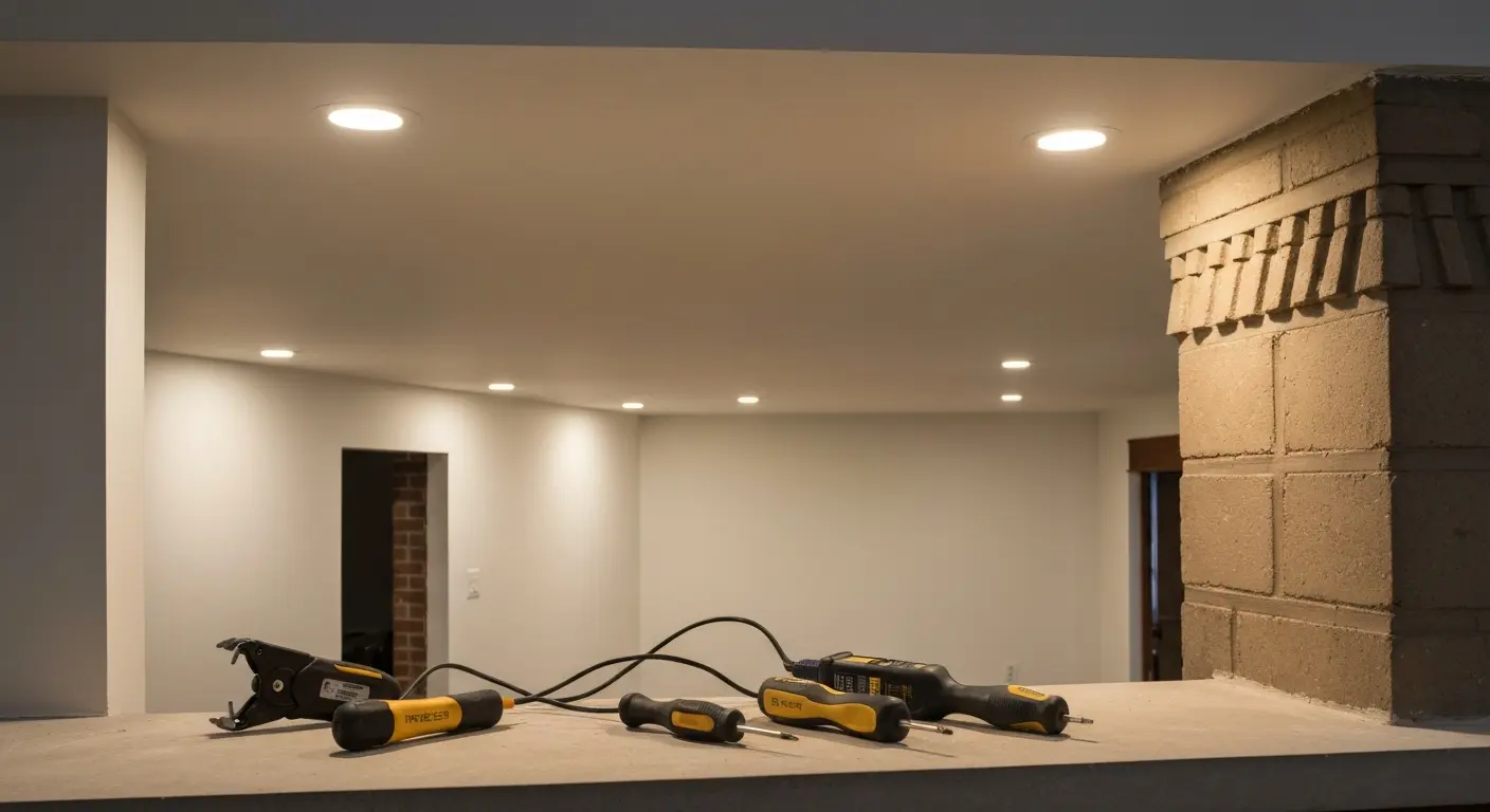 LED lighting installation