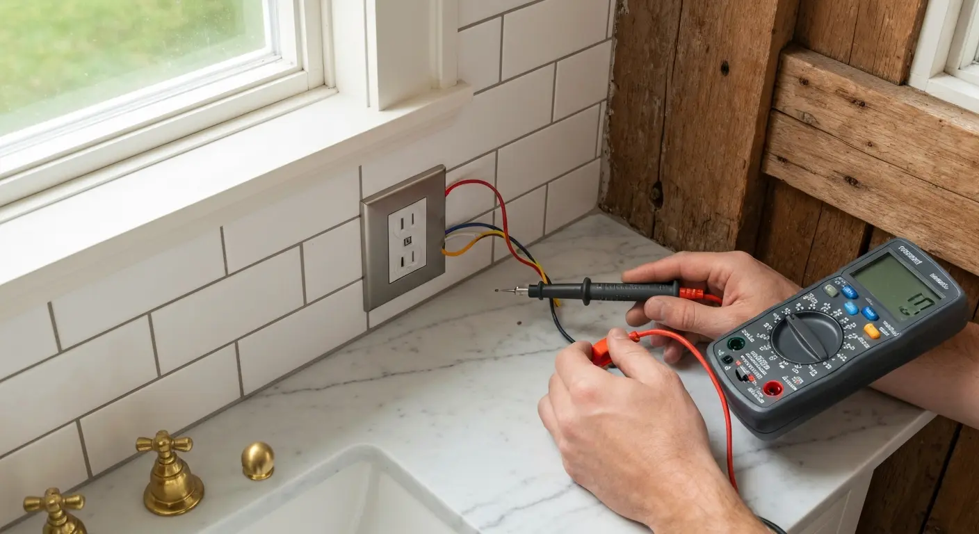 Electrical safety inspection and GFCI installation