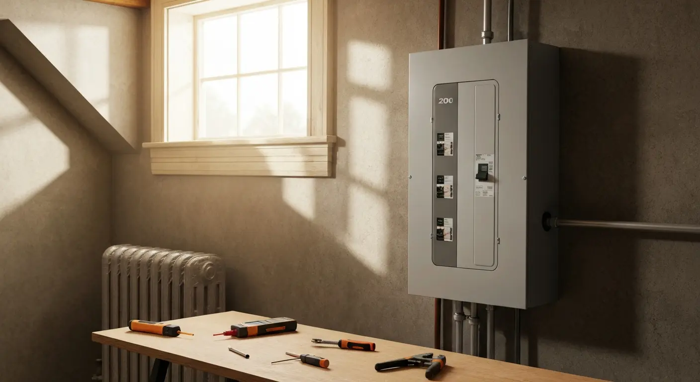 Electrical panel upgrade