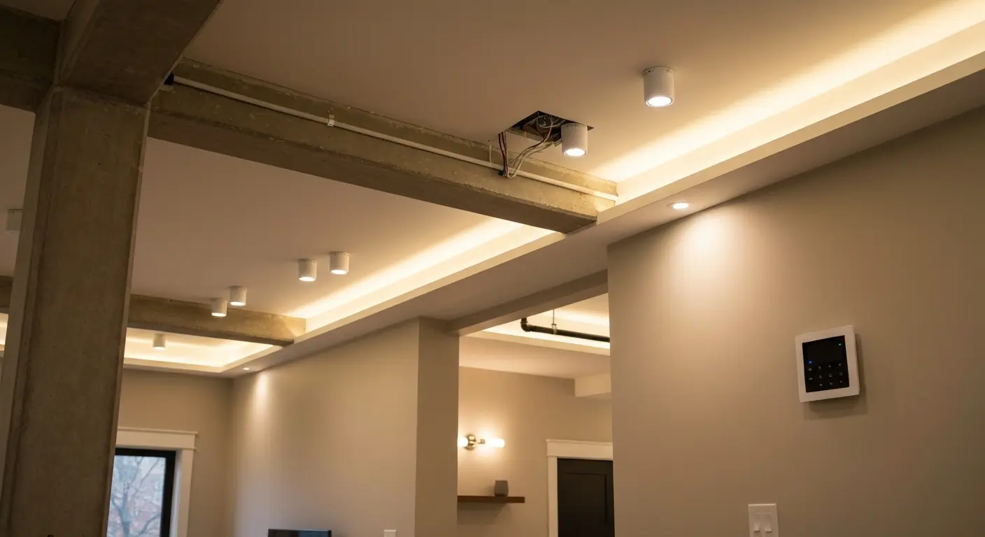 Smart lighting installation