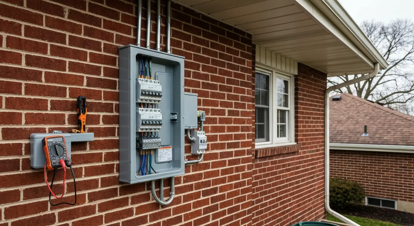 Electrical panel installation
