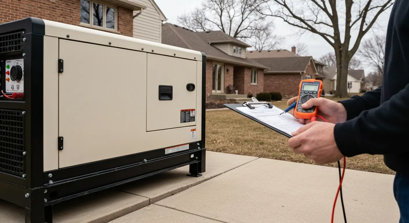 Generator maintenance service
