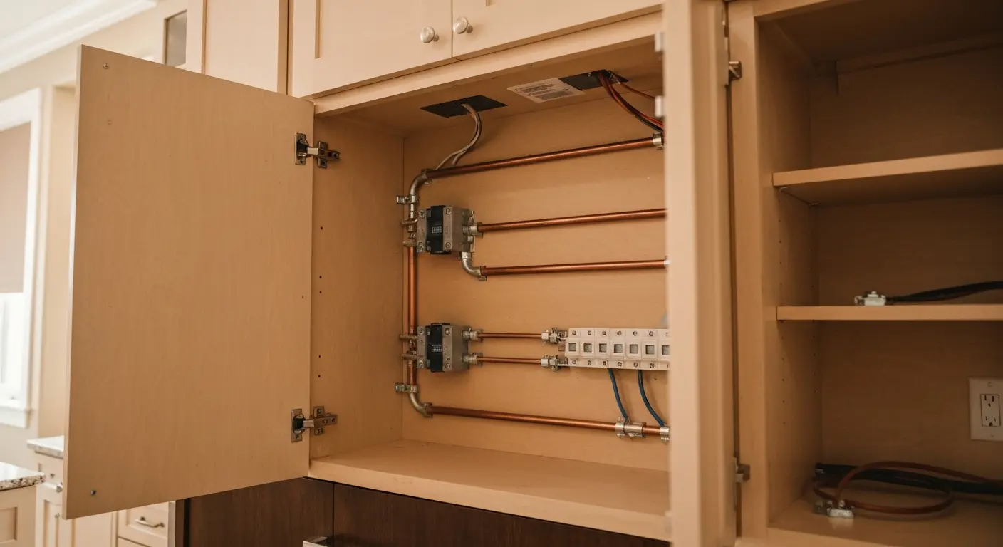 Kitchen circuit installation