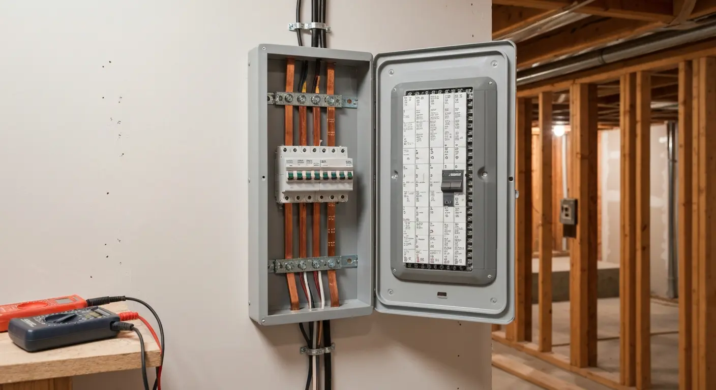 Electrical panel installation