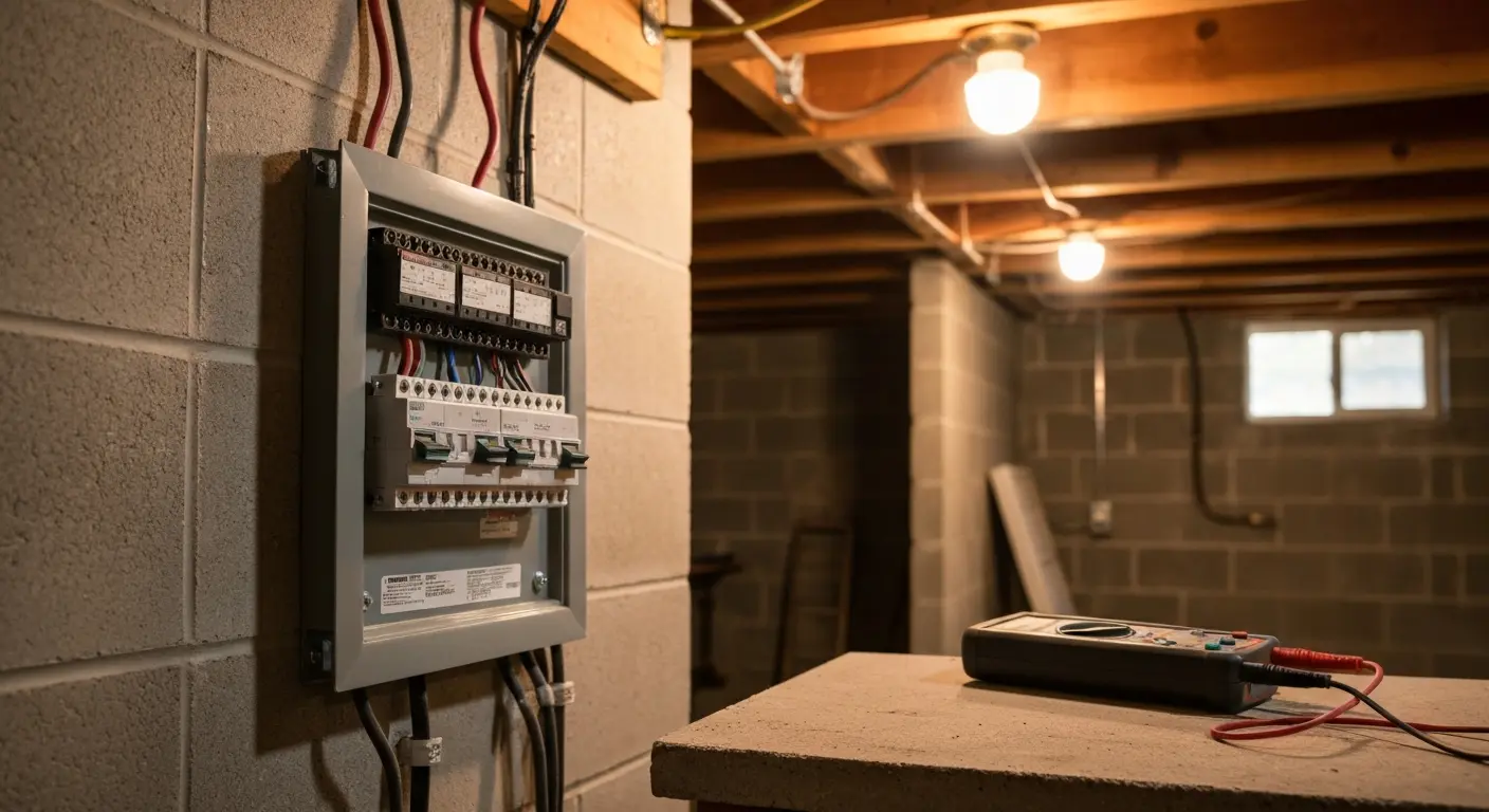 Electrical repair work