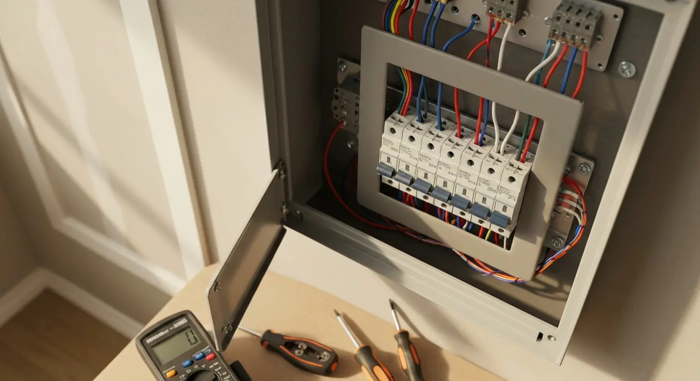 Electrical repair work