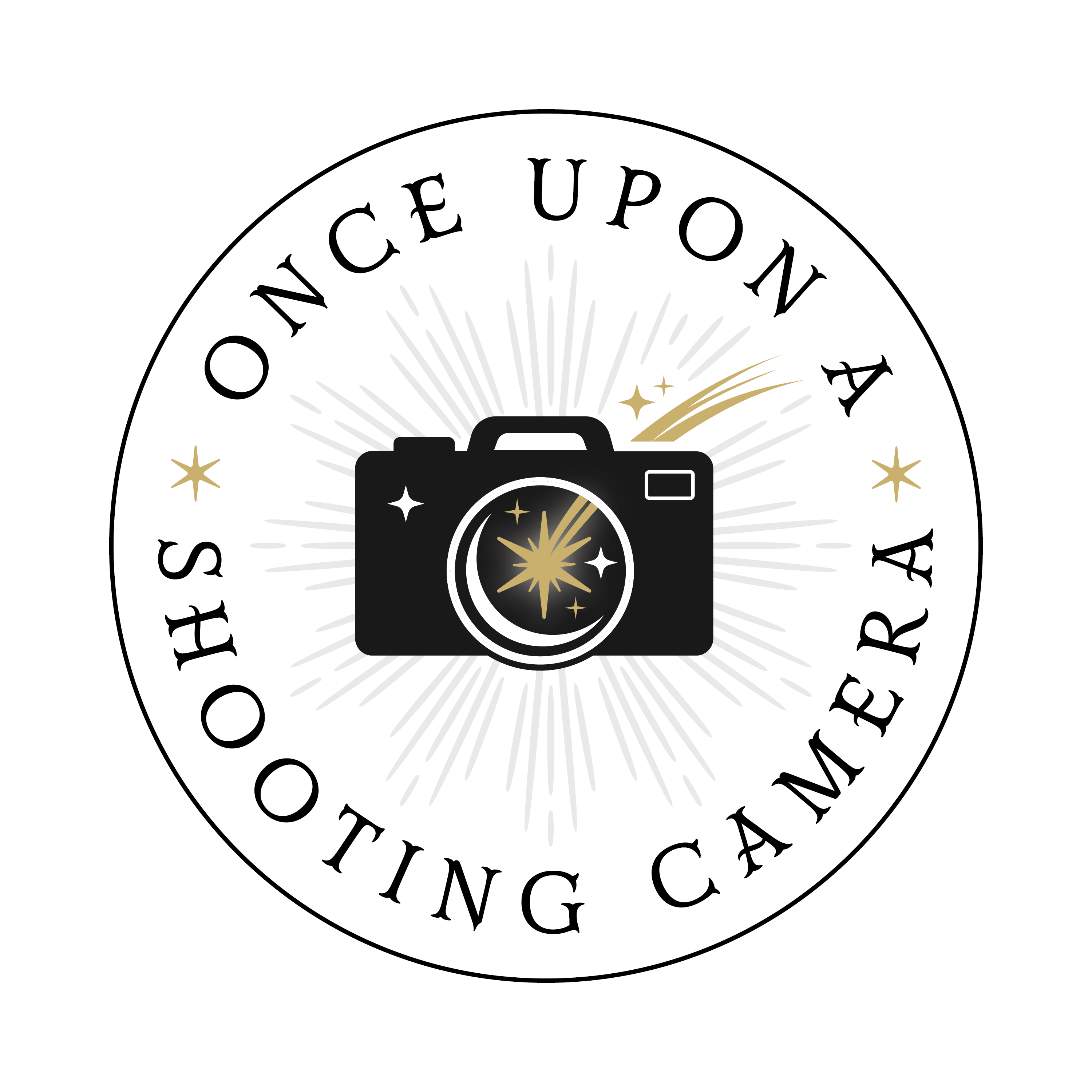 Once Upon A Shooting Camera logo
