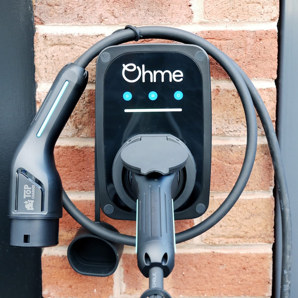 Ohme ePod compact home EV charger