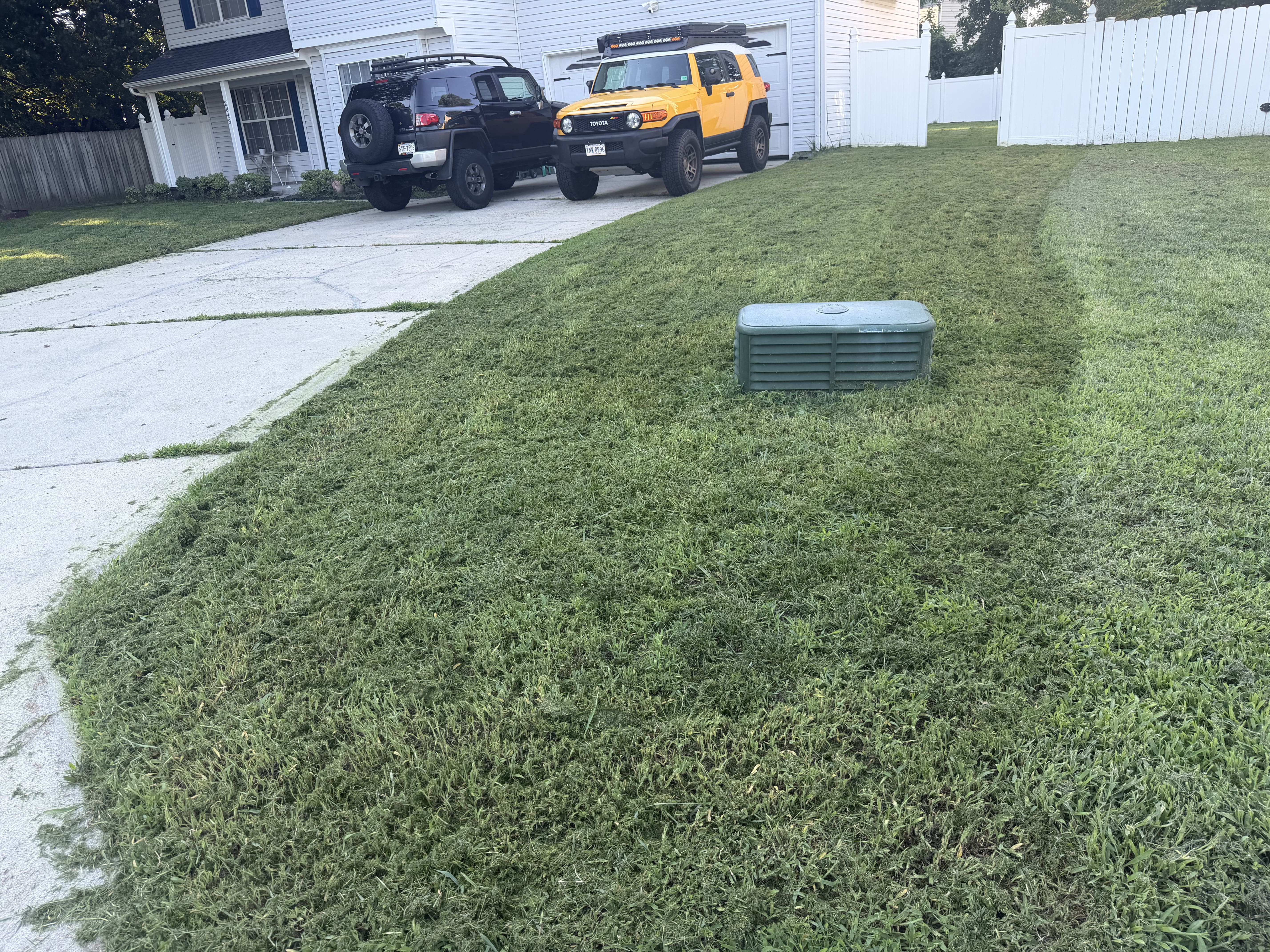 The Lawn Alchemist finished lawn care project