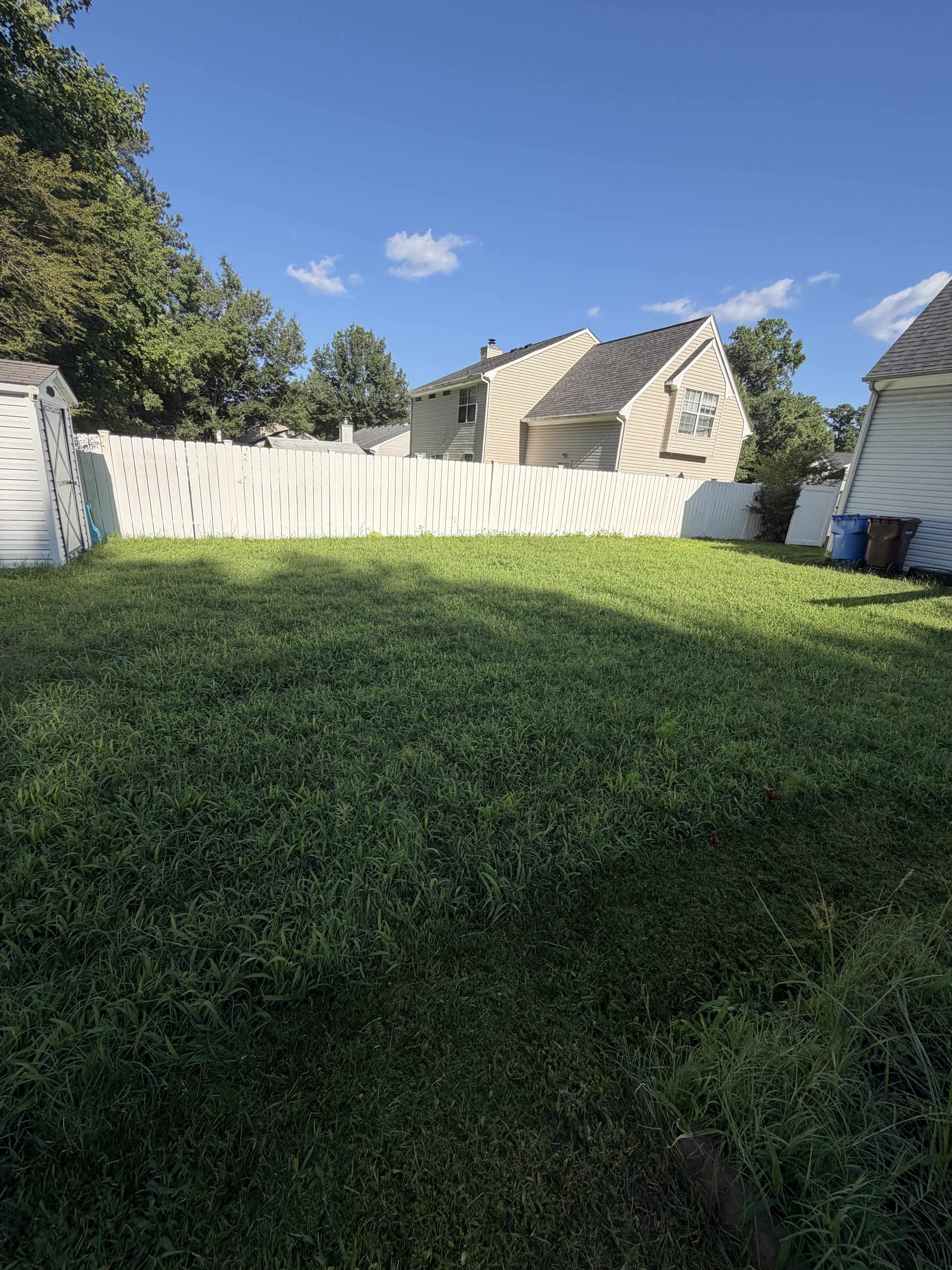 The Lawn Alchemist completed yard service